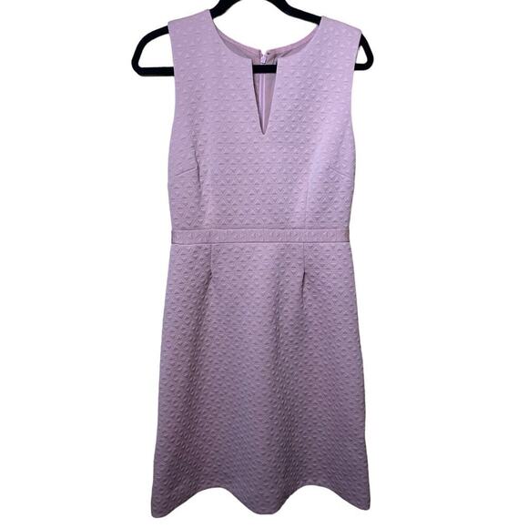 J. Crew Women's  Party Dress Geometric Triangle Design Dusty Pink Size 8 Tall - Picture 1 of 11